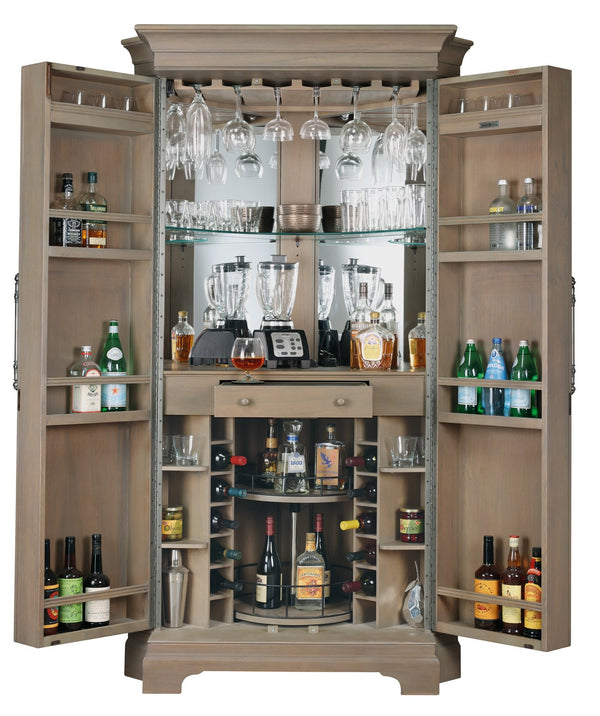 Hekman Furniture 695352 Passport Corner Wine & Bar Cabinet - Elegant Storage Solution For Your Home Entertaining  Passport Corner Wine & Bar Cabinet 695352