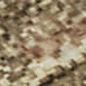 HomeRoots 10' Taupe Brown & Copper Striped Washable Area Rug – Durable, Stylish, UV-Protected for Homes 695480