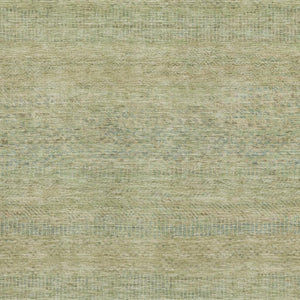 HomeRoots 8' X 10' Wheat Gold and Green Striped Washable Area Rug with UV Protection for Busy Homes & Style 695514