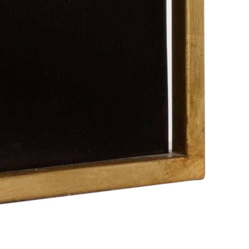 Chelsea House Chinese Dog Lamp By Jamie Merida — Sculptural Cream Ceramic Table Lamp With Antique Gold Leaf Accents And Bold Black Mount 69552