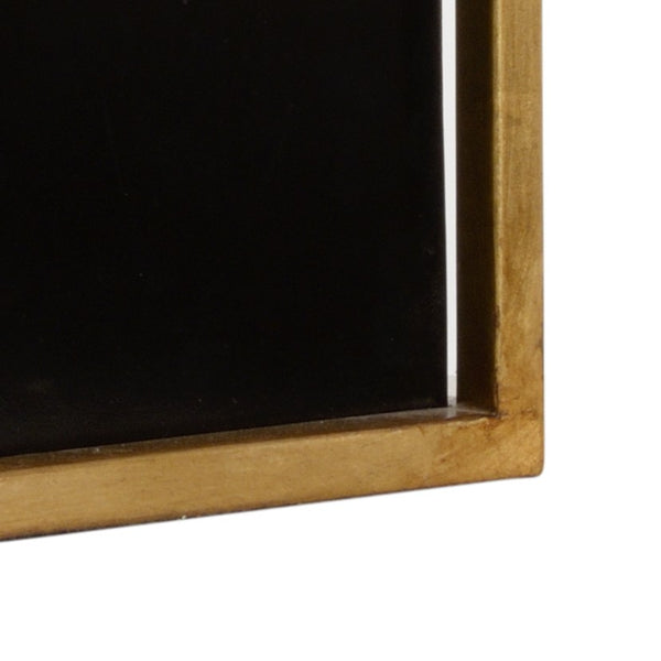 Chelsea House Chinese Dog Lamp By Jamie Merida — Sculptural Cream Ceramic Table Lamp With Antique Gold Leaf Accents And Bold Black Mount 69552