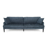 Christopher Knight Home® - Noble House - Malverne Contemporary 3 Seater Fabric Sofa with Accent Pillows