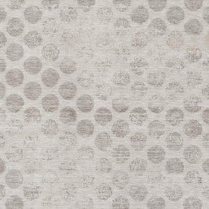 HomeRoots 10' X 14' Taupe & Beige Geometric Washable Area Rug - Soft, Durable, UV-Protected for Any Space! 695774
