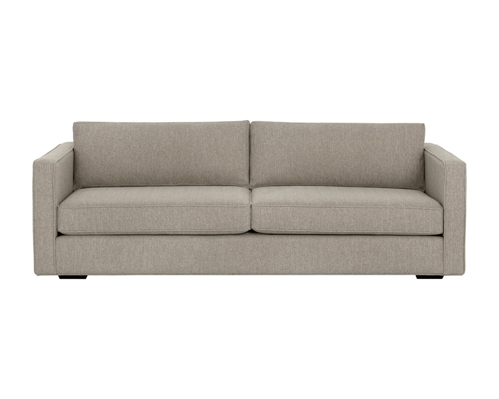 Sunpan Adrian Sofa - Sustainable Comfort with Liv Wicker Fabric, Durable Design for Modern Living Spaces