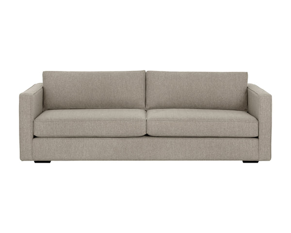 Sunpan Adrian Sofa - Sustainable Comfort with Liv Wicker Fabric, Durable Design for Modern Living Spaces