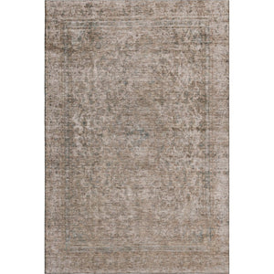 HomeRoots 9' X 12' Brown And Beige Oriental Washable Area Rug - Durable, Stain-Resistant, UV Protected Elegance 695833