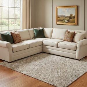 HomeRoots 8' X 10' Copper and Rust Washable Area Rug - Durable, Stain-Resistant, UV Protected for Busy Homes 695844