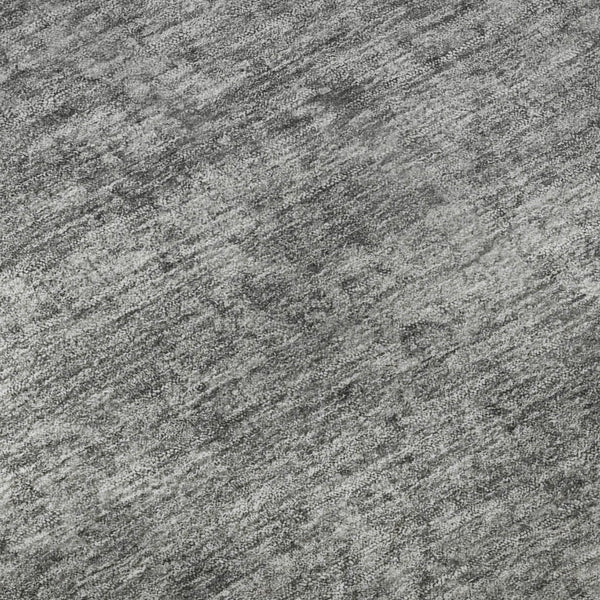 HomeRoots 9' X 12' Gray And Silver Oriental Washable Area Rug – Stylish, Durable, UV-Protected for Busy Homes 695851