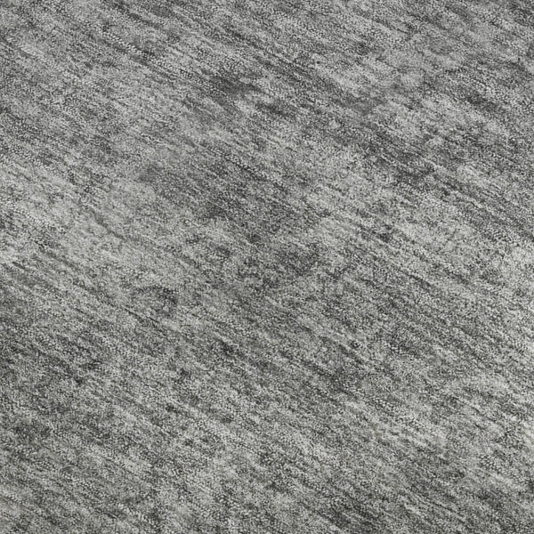 HomeRoots 9' X 12' Gray And Silver Oriental Washable Area Rug – Stylish, Durable, UV-Protected for Busy Homes 695851