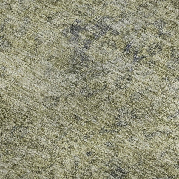 HomeRoots 9' X 12' Sage and Gray Oriental Area Rug - Washable, UV Protected, Durable for Busy Living Spaces 695863