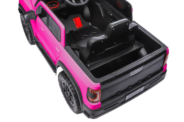 English Elm 12v Kids Ride-on Toy Car with Parental Remote Shock Absorbing Safe Slow Start Pink W1760P426783