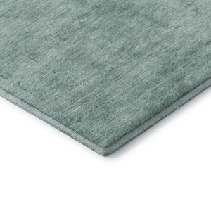 HomeRoots 5' X 8' Aqua And Teal Oriental Area Rug – Washable, UV-Protected, Stain-Resistant & Pet-Friendly! 695926