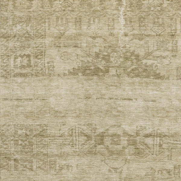 HomeRoots 10' X 14' Beige & Taupe Oriental Area Rug – Washable, UV Protected, Perfect for Busy Homes & Pets 695936