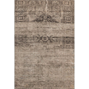 HomeRoots 10' Brown & Taupe Oriental Washable Area Rug - UV Protected, Stain-Resistant, Perfect for Families 695948