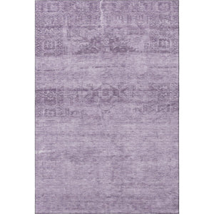 HomeRoots 8' X 10' Plum & Lavender Oriental Area Rug - Washable, UV Protected, Stylish & Durable for Homes 695964