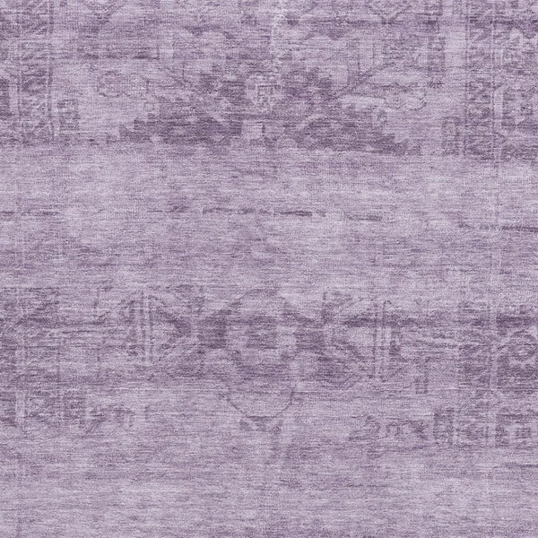 HomeRoots 9' X 12' Plum And Lavender Oriental Area Rug - Stylish, Washable, UV-Protected for Busy Homes! 695965