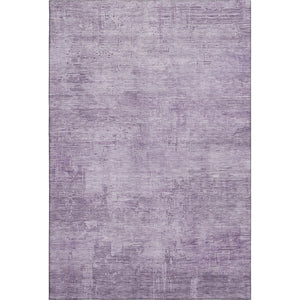 HomeRoots 8' X 10' Abstract Lavender and Purple Area Rug - Washable, UV Protected, Stain Resistant Comfort 696078