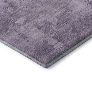 HomeRoots 8' X 10' Abstract Lavender and Purple Area Rug - Washable, UV Protected, Stain Resistant Comfort 696078