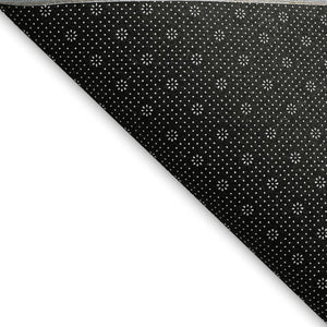 HomeRoots 5' X 8' Stylish Green Gray Gold Striped Washable Area Rug - UV Protected & Stain Resistant Design 696208