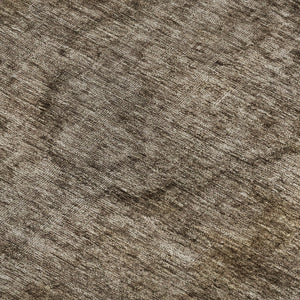 HomeRoots 5' x 8' Brown and Taupe Abstract Area Rug with UV Protection – Durable, Washable, and Stylish for Homes 696256