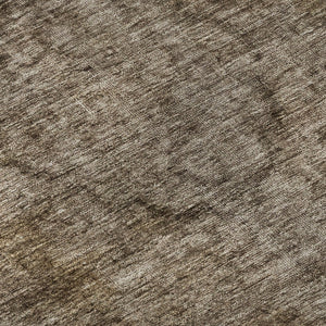 HomeRoots 10' X 14' Brown And Taupe Abstract Washable Area Rug - Durable, UV-Protected, Stain-Resistant Design 696260