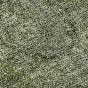 HomeRoots 10' X 14' Green and Silver Abstract Area Rug – Washable, UV Protected, and Stain-Resistant Design 696272