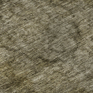 HomeRoots 8' X 10' Pewter and Silver Abstract Washable Area Rug – Stylish, Durable, UV-Protected for Homes 696276