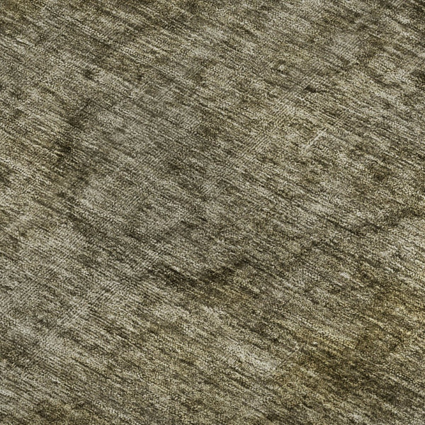 HomeRoots 10' X 14' Chic Pewter & Silver Abstract Washable Area Rug with UV Protection for Modern Living Spaces 696278