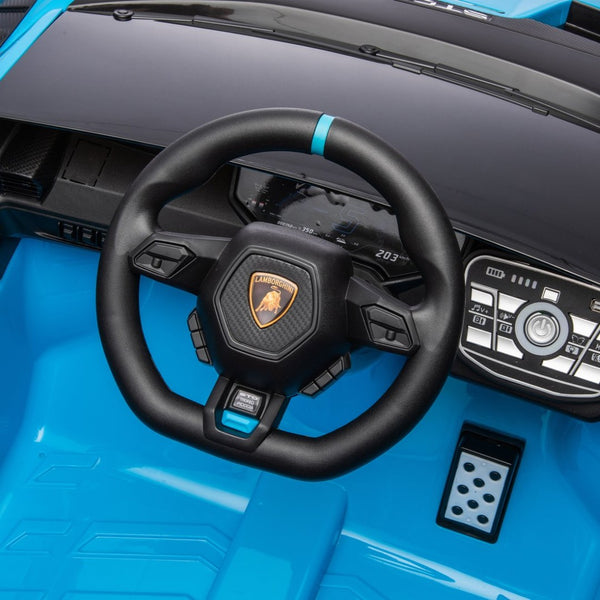 English Elm Lamborghini Huracan Sto 24v Kids Ride on Drift Car with Led Lights and Remote W1578P210769