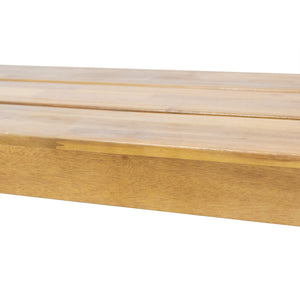 English Elm Christopher Knight Home® - NAHANNI Bench - Natural Acacia Wood Rustic Outdoor Slat Design, Durable 57" Wide Seating Charm 65663.00