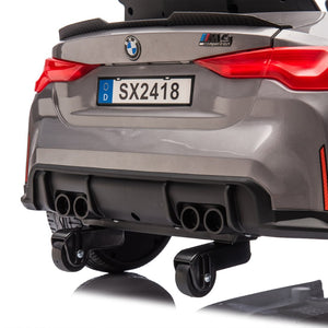 English Elm Bmw M4 Licensed 24v Kids Ride on Car with Remote Control Dual Motors and Led Lights W1578P342138
