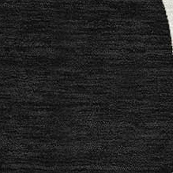 HomeRoots 10' Geometric Ivory, Black & Beige Area Rug - Durable, Washable & UV-Protected for Family Spaces 696656