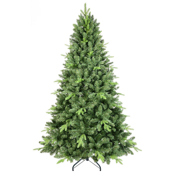HomeRoots 7' Full Spruce Christmas Tree - Lifelike, Easy-Setup, Durable Holiday Centerpiece for Any Space 696943