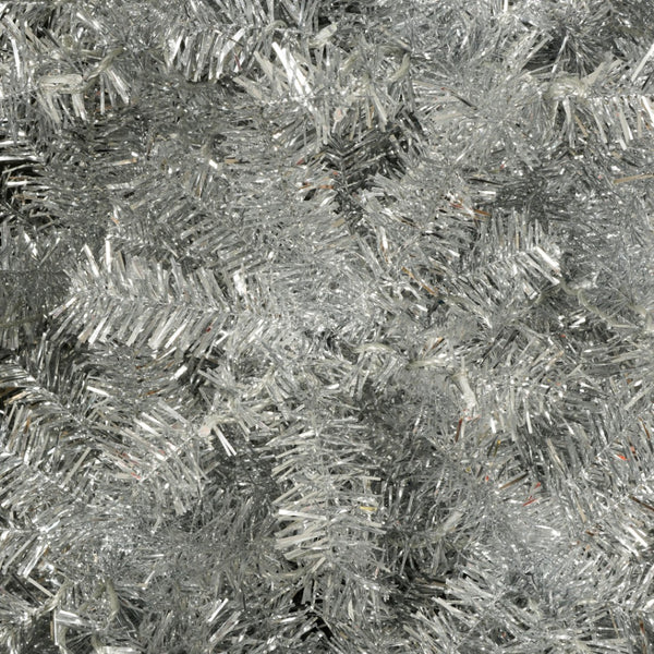 HomeRoots 4' Silver Pre-Lit Frosted Spruce Christmas Tree - Elegant, Compact Design for Festive Holiday Cheer! 696954