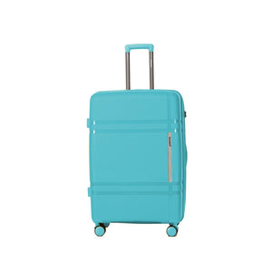 English Elm 6-piece Hard Shell Luggage Set Expandable Polypropylene Spinner Wheels Password Lock Travel T3292P330230