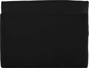 Ease Black Polyester Fabric Armless 696Black-Armless Meridian Furniture
