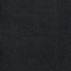 Ease Black Polyester Fabric Ottoman 696Black-Ott Meridian Furniture