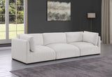 Ease Cream Polyester Fabric Modular Sofa 696Cream-S114B Meridian Furniture