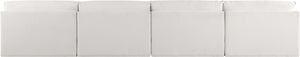 Ease Cream Polyester Fabric Modular Sofa 696Cream-S152A Meridian Furniture
