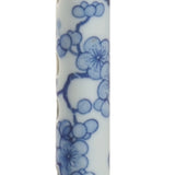 Macau Flute Lamp Blue, White/Cream 69714 Chelsea House