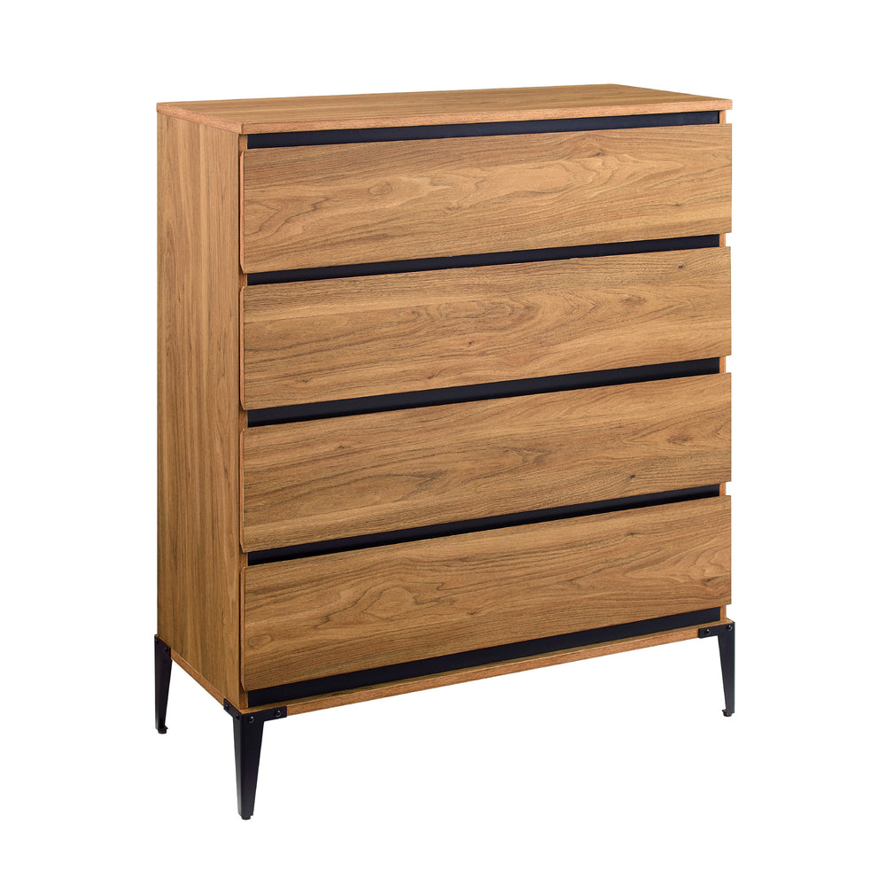 36" 4-Drawer Urban Chest - DW BR36ELR4DDW Walker Edison
