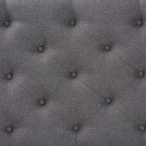Baxton Studio Baxton Studio Viviana Twin Headboard - Modern Grey Upholstered, Button-Tufted Elegance for Bedrooms BBT6506-Grey-Twin HB