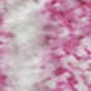 HomeRoots 8' x 10' Striped Area Rug in White, Yellow & Pink - Washable, UV-Protected, Durable & Stylish! 697504