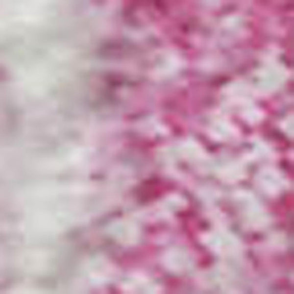 HomeRoots 10' Washable Area Rug with UV Protection - Cheerful White, Yellow & Pink Stripes for Any Space! 697506