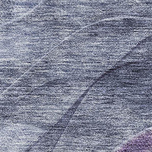 HomeRoots 8' X 10' Stylish Purple Gray Silver Washable Area Rug with UV Protection for Modern Living Spaces 697606