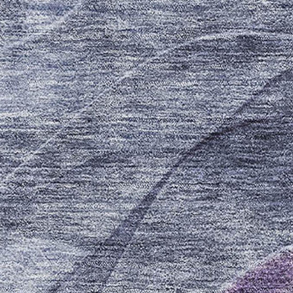 HomeRoots 8' X 10' Stylish Purple Gray Silver Washable Area Rug with UV Protection for Modern Living Spaces 697606