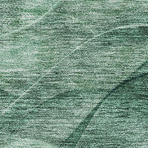 HomeRoots 8' X 10' Teal and Green Abstract Area Rug - Washable, UV-Protected, Durable for High-Traffic Homes 697612