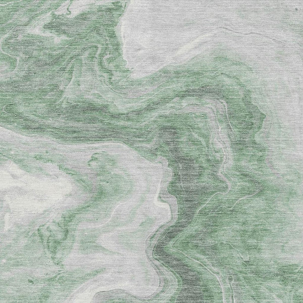 HomeRoots 5' X 8' Modern Abstract Washable Area Rug - Durable Polyester, UV Protection, Perfect for Homes! 697760