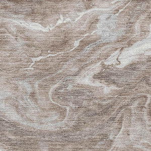 HomeRoots 10' X 14' Modern Abstract Washable Area Rug – Durable, UV-Protected, Stain-Resistant & Pet-Friendly! 697782