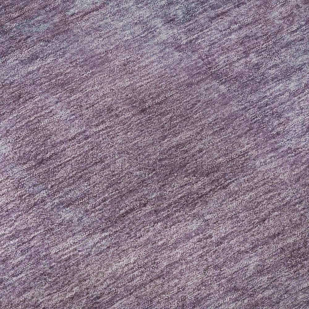 HomeRoots 10' X 14' Stylish Lavender & Teal Abstract Area Rug - Washable, UV Protected, Kid & Pet Friendly! 697884
